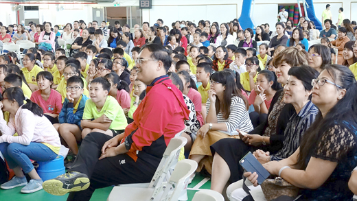 國小學生國際教育交流活動成果發表，昨日上午假中正國小辦理