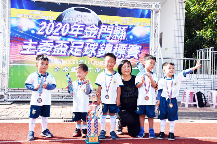 2020金門主委盃足球賽共25隊參與比賽；參賽球隊逐年增多。（詹宗翰攝）