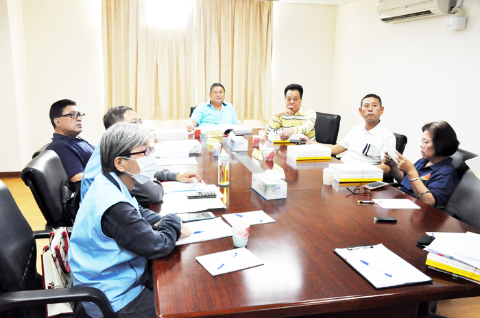 金門縣議會第二審查委員會會議昨舉行，由召集人楊永立主持會議。（楊水詠攝）