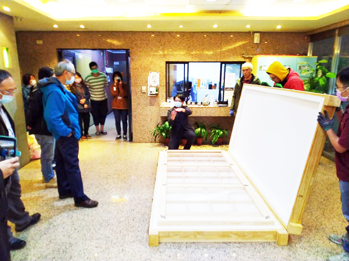 國家重要古物「蔡復一畫像」暫存國立臺灣博物館,擇日將迎回金門陳展。(金門縣文化局提供)