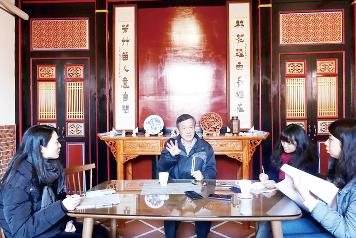 政治受難者楊錦章教授講述心路歷程。（許加泰攝）