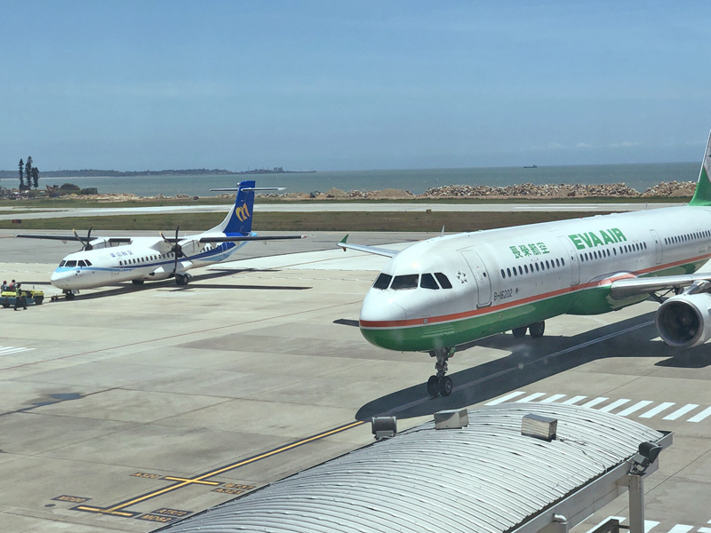 春節第4波加班機,預計加開北金單向尖峰時段來回班機計3架次,雙向提供696座位數。(縣府提供)