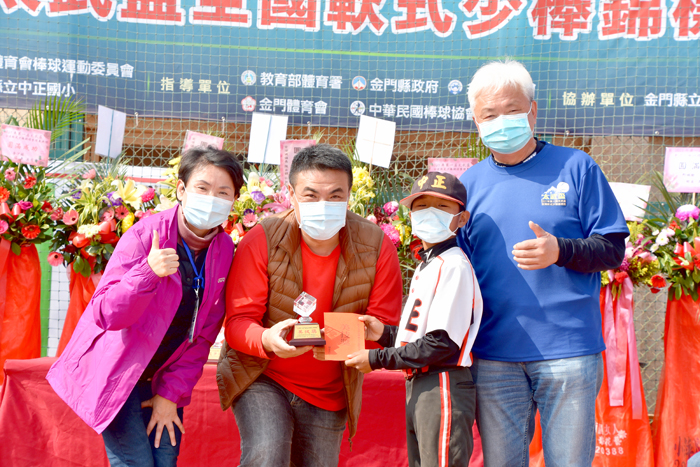 潘勝宏獲得美技獎。（詹宗翰攝）