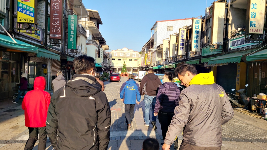 走訪沙美老街,感受傳統的樣貌。(觀光處提供)
