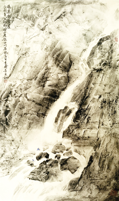 台金工筆畫作品聯展將於五月底來金門展出，包括工筆畫學會現任理事長陳九熹等人的作品將於此次交流中展出。（閩南文化學會提供）