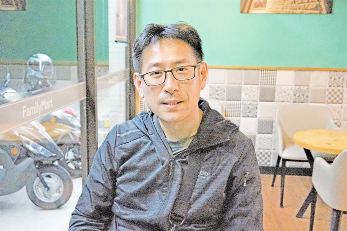 許志宏升任微星科技公益服務部經理。（陳永富攝）