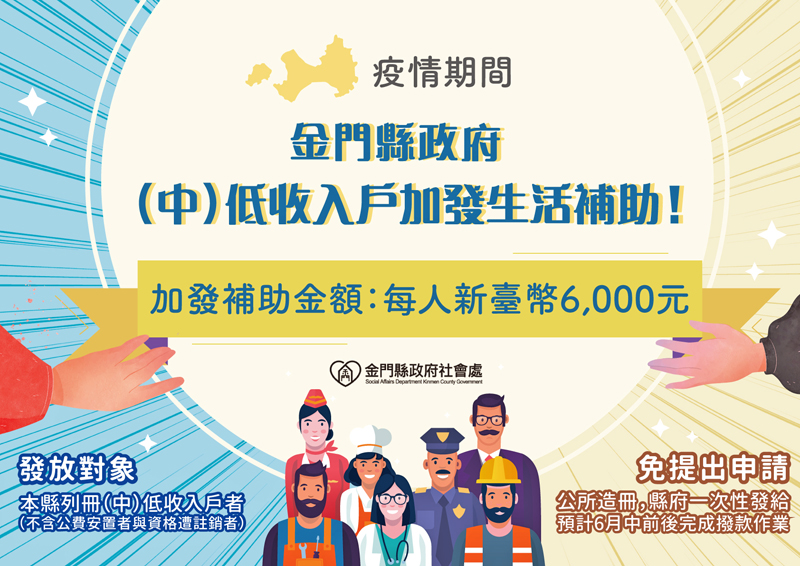 縣府推出第一波紓困方案。(縣府提供)