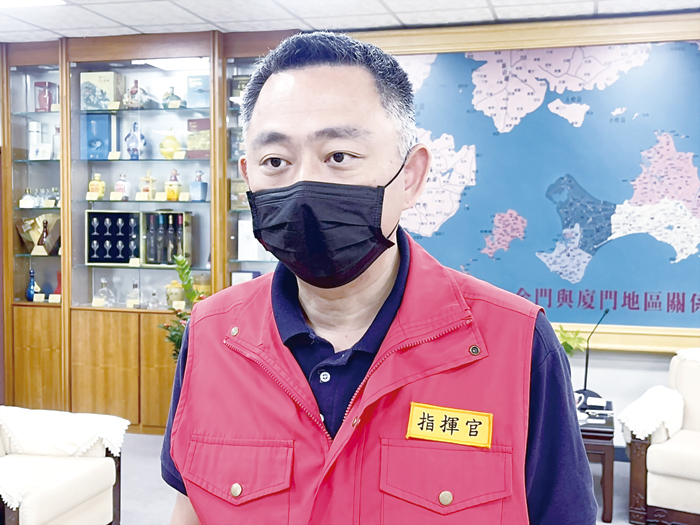金門獲配莫德納疫苗5040劑,縣長楊鎮浯強調,7月2日將再度啟用4鄉鎮大型接種站,以加快施打作業,提高地區覆蓋率。(縣府提供)
