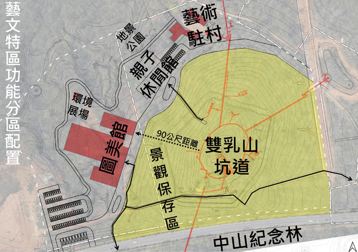 最近地區高度討論的圖美館規劃案,各方意見紛陳,鑒於「金門藝文特區先期調查及規劃技術服務案」及「金門縣中心圖書館及美術館先期規劃案」已有明確的方向,縣府特以專稿整體說明,希望鄉親能了解計畫案整體規劃理念。(照片由金門縣文化局提供)
