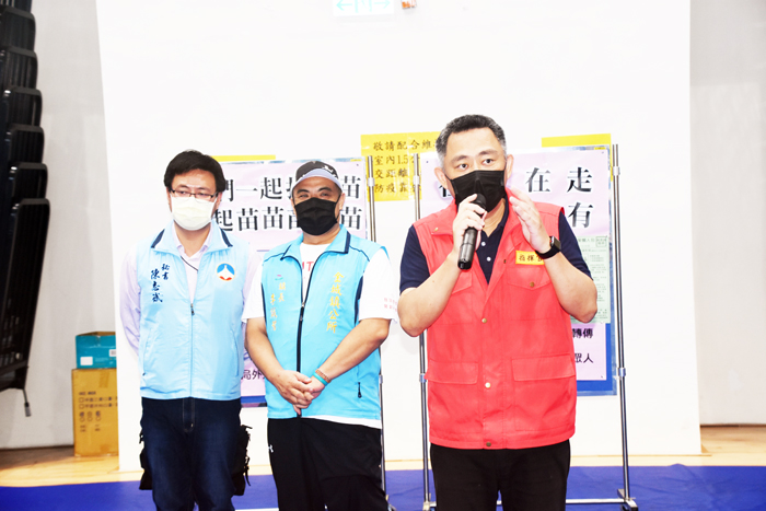 楊鎮浯表示,全國唯一只有金門零確診,縣府團隊在積極提高疫苗接種覆蓋率的原則下,8/4將為金門陸籍生專案開打疫苗,全力守住全國最後一片淨土。(本報資料照片/翁維智攝)