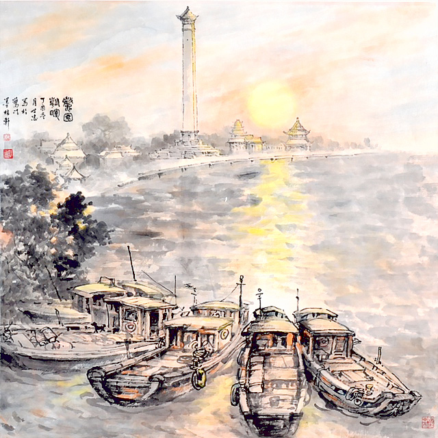 由金門縣文化局主辦,金門縣美術學會承辦的「翰墨情緣書畫聯展」,9月17日至9月30日金門文化局網站展出,歡迎喜愛書畫藝術鄉親踴躍線上瀏覽欣賞。(金門縣文化局提供)