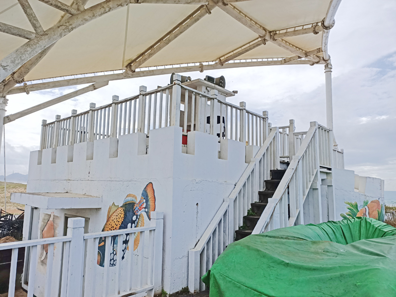 「后湖海濱公園音樂舞台賣店」也規劃辦理標租。(縣府觀光處提供)