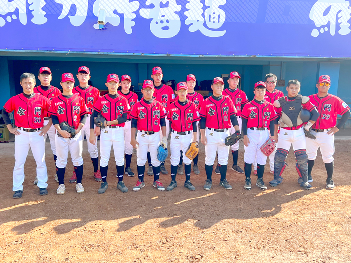 第九屆黑豹旗全國高中棒球賽,金門晉級全國六十四強。(金門棒球聯隊提供)