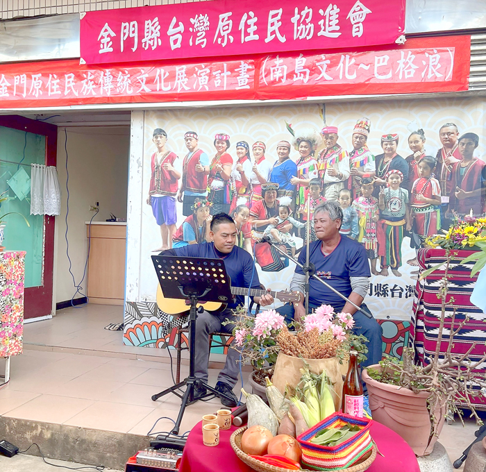 原住民豐年祭的慶典。（陳麗妤攝）