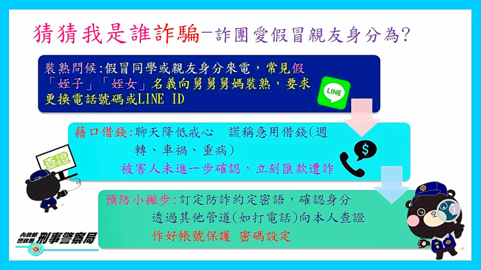 金湖分局提醒，民眾如遇有任何疑似詐騙狀況，請先撥打165查證，確保自身財產安全。（金湖分局提供）