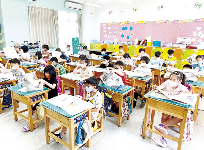 423世界閱讀日，教育處連2個月在縣府和各國中、國小推出一系列與閱讀有關的活動。（縣府教育處提供）