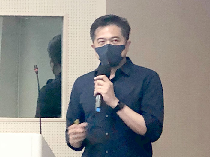 「2022台灣光環境推廣講座」昨日下午在金門縣文化局登場。（李增汪攝）