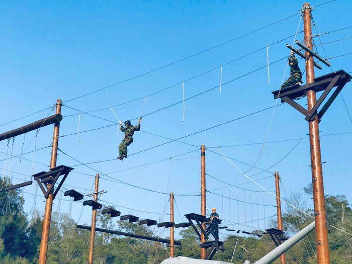 柳營步兵軍事體驗園區。(觀光處提供)