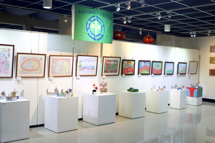「烈嶼學區中小學生美術聯展」即日起至7月25日止,於烈嶼鄉文化館展出,歡迎鄉親踴躍前往觀展。(烈嶼鄉公所提供)
