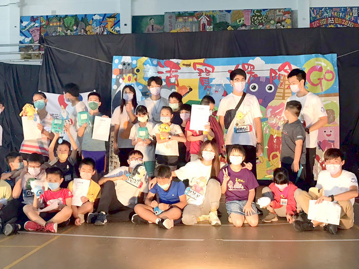 金門日報全球資訊網 活寶探險求新知台科大康輔社攜手湖小學生