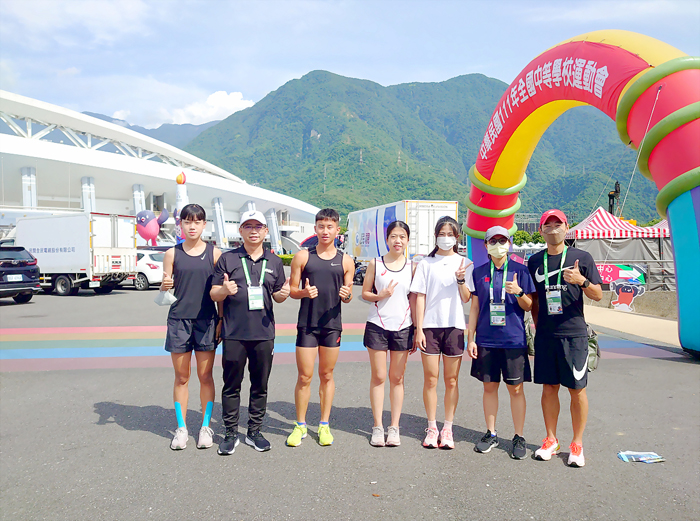 金門高中參加全中運獲得佳績。
(金門高中提供)