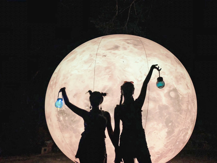 〈金星女神〉作品融入夢想與憧憬,創造出滿滿的感動。(縣府觀光處提供)