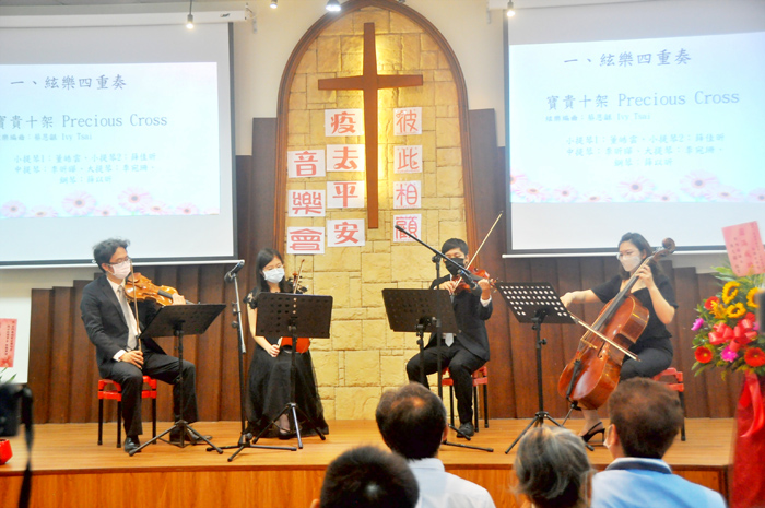 「疫去平安音樂會」日前在金門基督教會舉行。（李增汪攝）