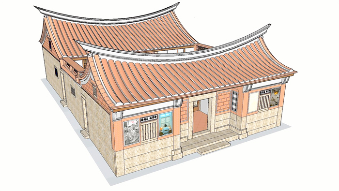 《建築中的共創》首次在《藝起金門》粉絲頁線上展出。(金門縣文化局提供)