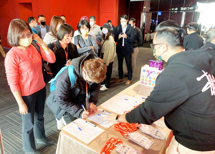 來自全國各縣市的工策會總幹事及相關會務人員,於12月8日至9日在本縣進行「111年度第二次各直轄市及縣市工商發展投資策進會總幹事聯誼會暨產業交流業務活動」。(金門縣工策會提供/林靈攝)