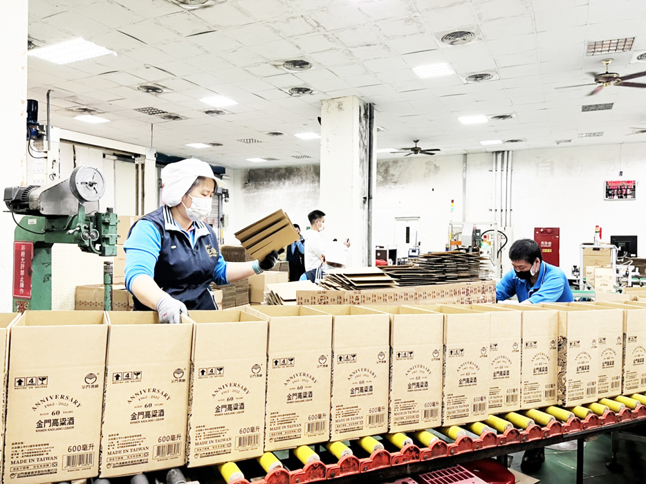 金酒公司表示，金酒廈門公司皆有相關安全庫存的準備，不會影響業務及營運。（高凡淳攝）