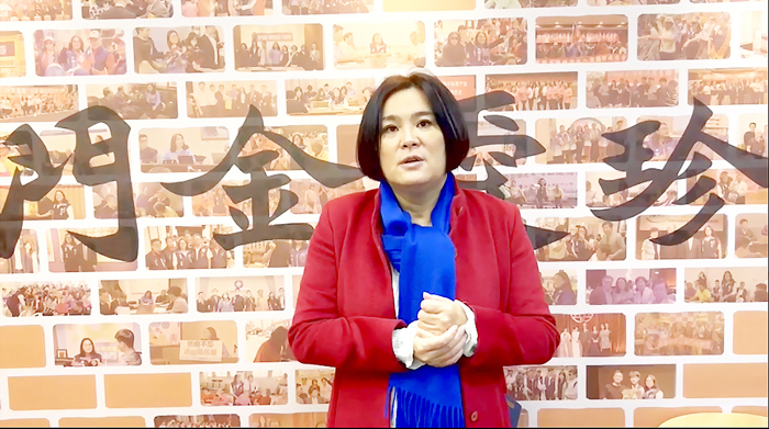 行政院會宣布「開放小三通春節金馬人民先行」，立委陳玉珍表示先求有，再求好。（陳玉珍辦公室提供）