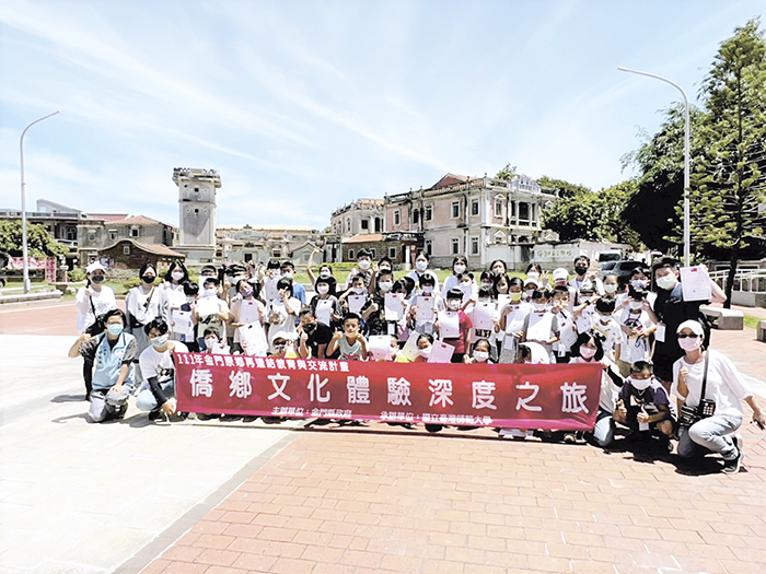 「金門原鄉再連結」系列活動,走訪水頭聚落。(主辦單位提供)