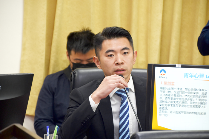 國際青商會會長陳孝瑜。(翁維智攝)