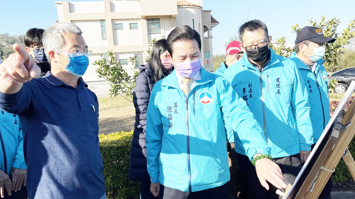 會商比照戰地政務時期金門國宅(售地自建)模式,為青年住宅解套。(陳麗妤攝)
