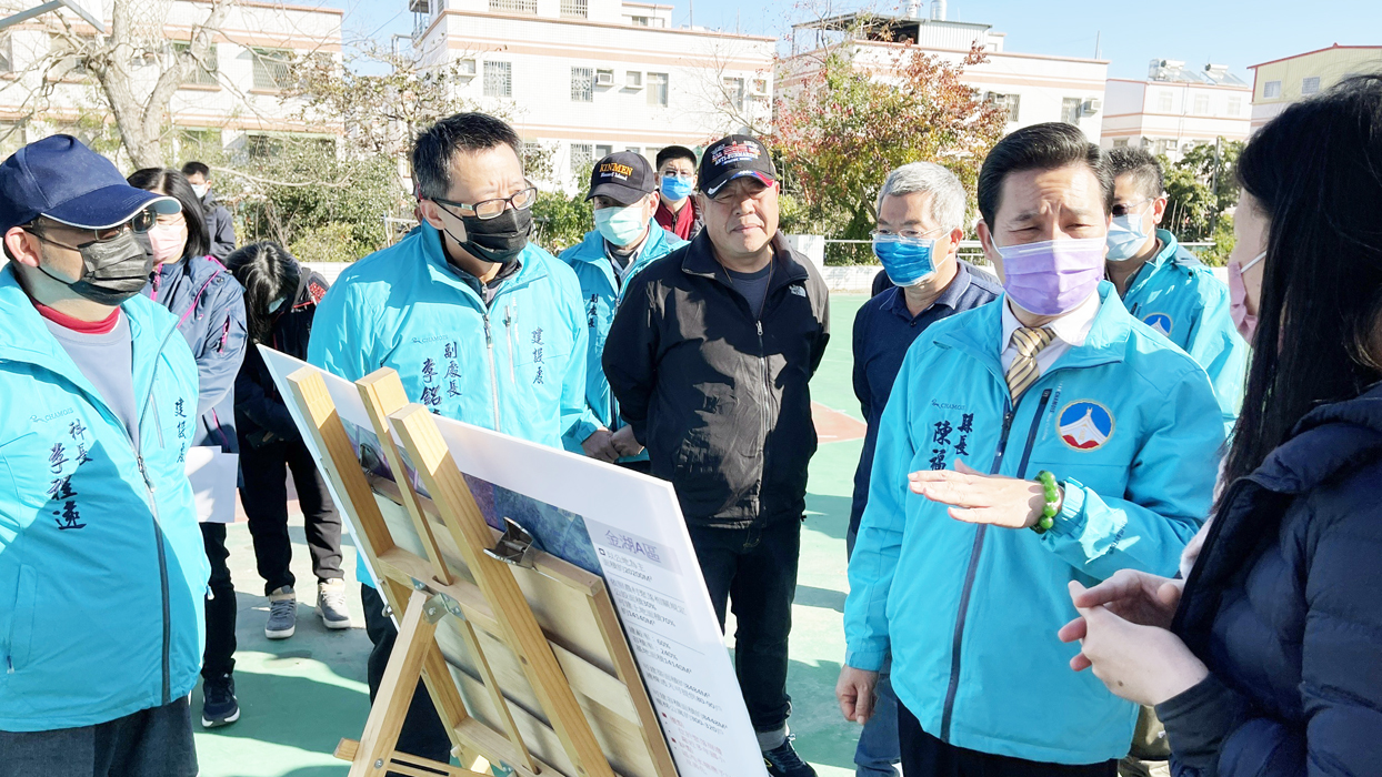 會商比照戰地政務時期金門國宅(售地自建)模式,為青年住宅解套。(陳麗妤攝)