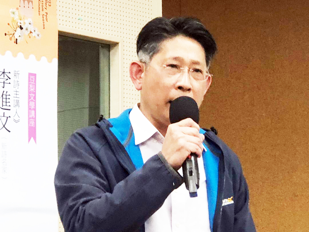 圖為李進文。(李增汪攝)