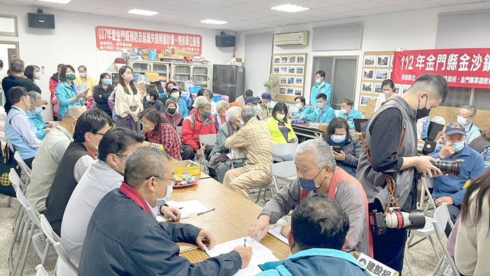 「縣長與鄉親有約」第二場前夜在西園舉行。（陳麗妤攝）