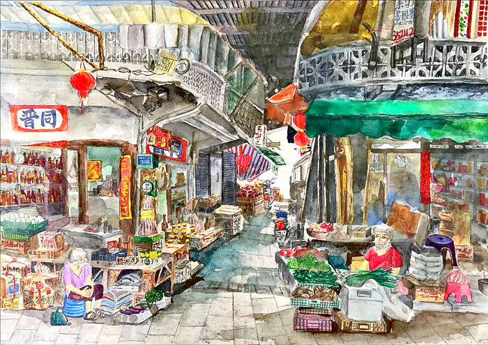 金城國中美術班成果展「城人之美」，4月15日至4月26日，在金門縣文化局第三展覽場展出，歡迎鄉親踴躍前往觀展。（金城國中提供）
