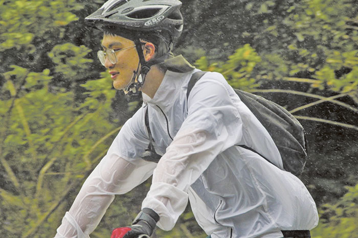 參與樟湖國小２０２０冬騎的王大鯤，他分享透過長途的騎乘，可以讓人學習並突破自身的限制。（照片來源：王大鯤臉書）