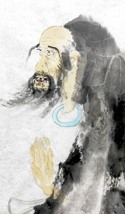 楊誠國畫作。（楊誠國提供）
