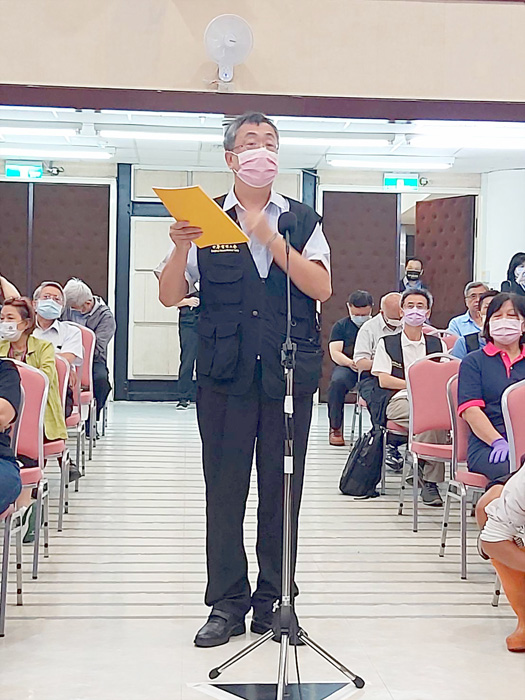 中華電信召開股東大會,中華電信工會金門分會理事長楊家聲以員工股東身份首度出席,表達離島金門股東的聲音。
(中華電信工會金門分會提供)