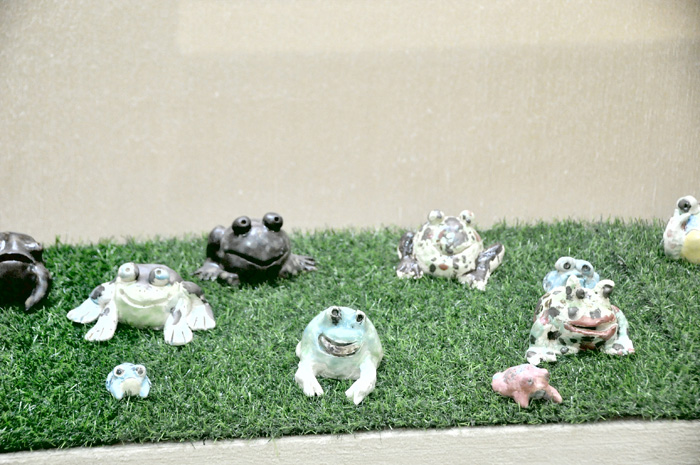 「浯們來砌陶-學生陶藝聯展」，展期到今年9月4日，歡迎鄉親和學生踴躍前往觀賞。（李增汪攝）