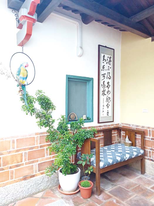 老閩宅一隅。（老閩宅提供）