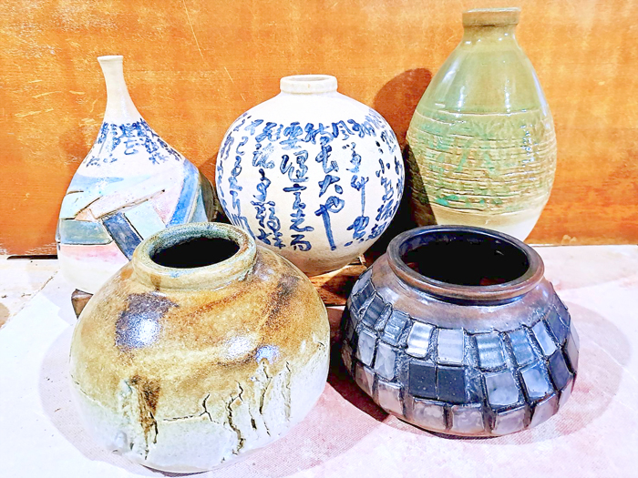 謝華東陶藝作品。（謝華東提供）