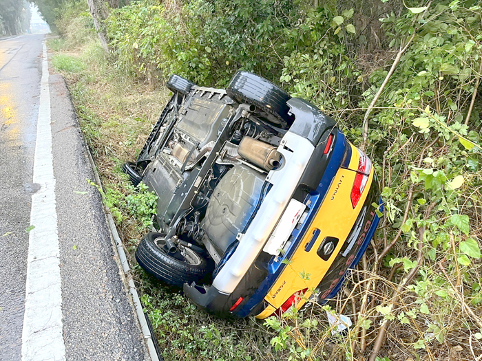 金湖環中路交通事故 初步排除酒駕