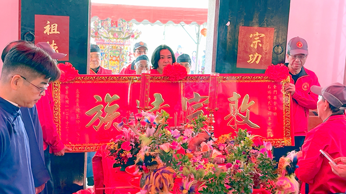 立委陳玉珍前往祝賀。(陳麗妤攝)