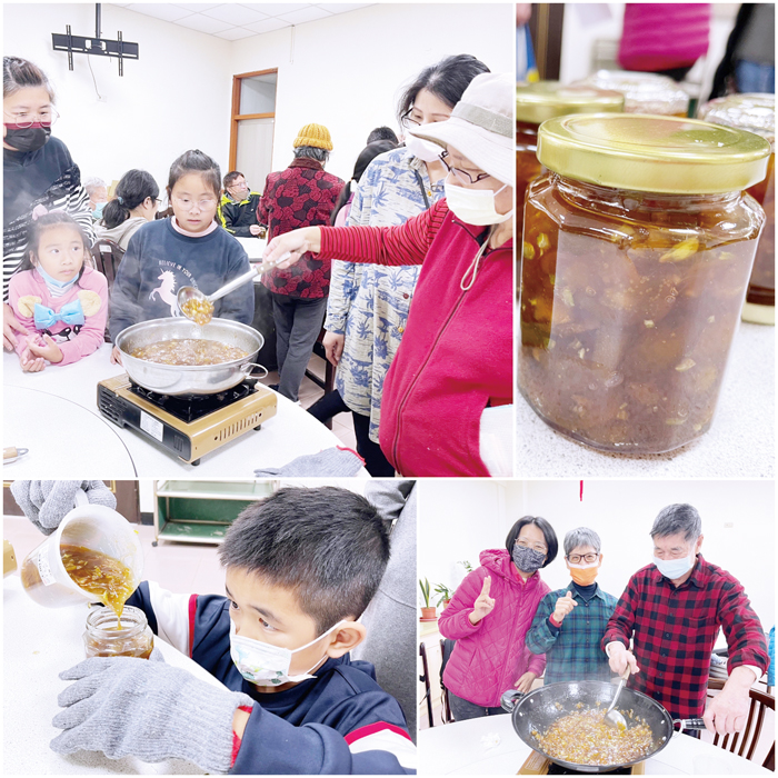 農試所辦理金棗果醬製作體驗，吸引滿場親子參與。（陳麗妤攝）