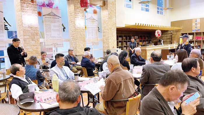 胡璉文化藝術基金會召開「第一屆諮詢委員」會議。（陳麗妤攝）