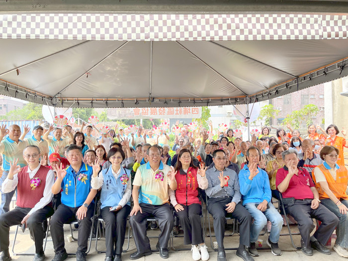 四埔社區昨慶祝成立三十週年。（高凡淳攝）