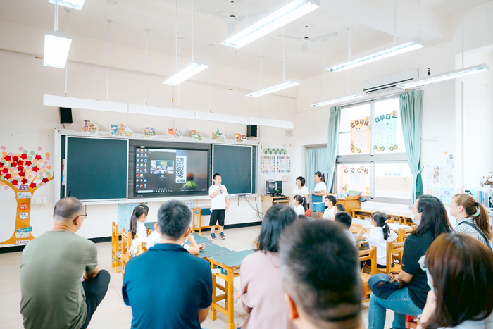 金沙國小辦理一年一度的自我領導力教育─領導日活動。(校方提供)